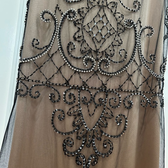 Sue Wong Heavily Embellished Crystal Rhinestones, Beading, Sequins Evening Gown - Picture 6 of 14